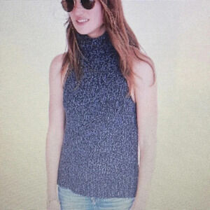 Madewell cowl neck sleeveless sweater size X-Small‎ Contemporary Preppy